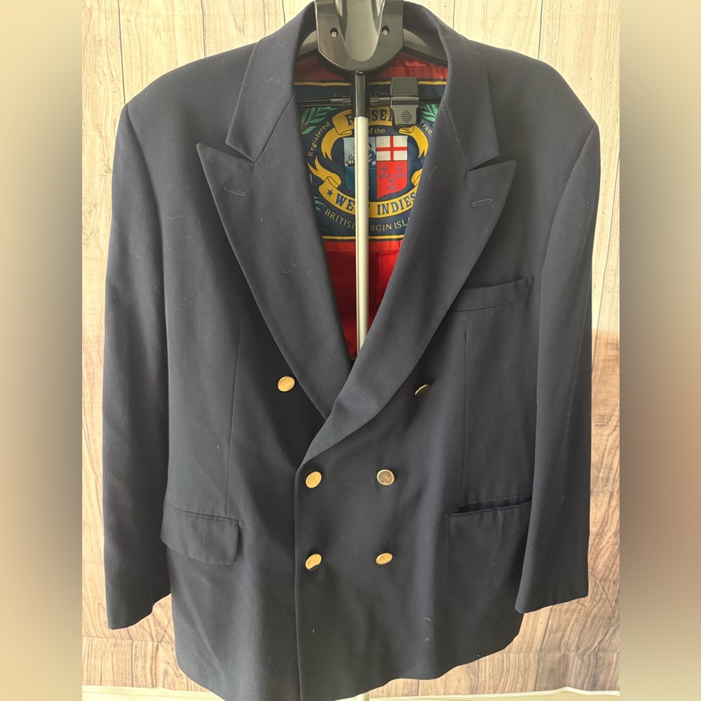 ❤️Rare Vintage West Indies Crested Blazer – Ralph Lauren Inspired statement